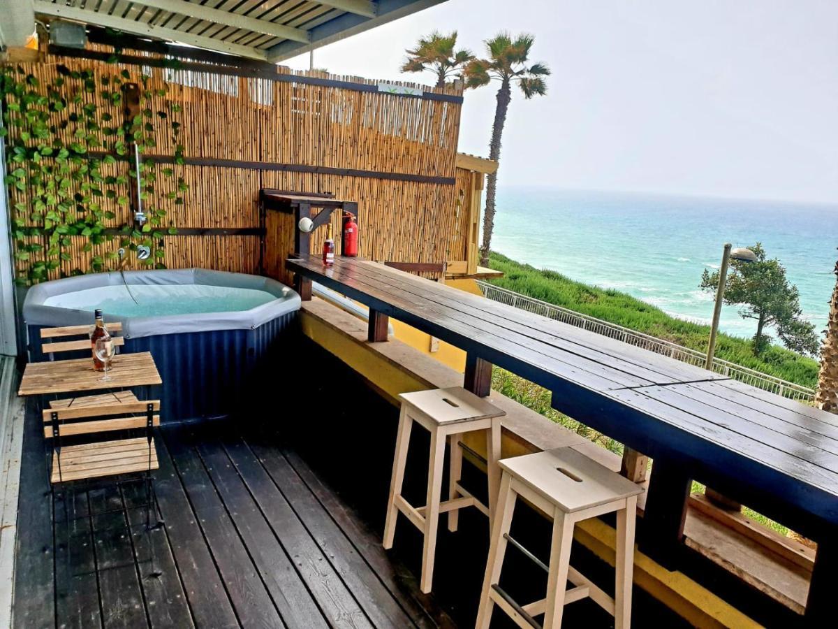 Magic On The Sea-Suites With A Private Jacuzzi And A Private Sea View Netanya Exterior foto