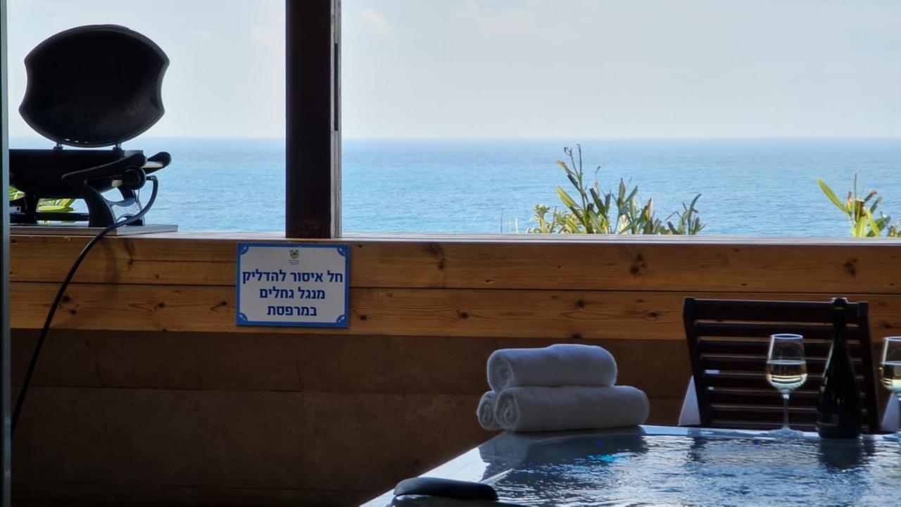 Magic On The Sea-Suites With A Private Jacuzzi And A Private Sea View Netanya Exterior foto
